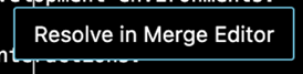 VS Code’s "Resolve in Merge Editor" button